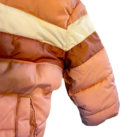 Toddler Girls’ 🌸Pink Platinum🌸 Winter Coat size 24M kids’ winter warm - Picture 6 of 14